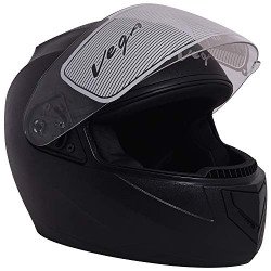 Vega Edge ISI Certified Full Face Gloss Finish Helmet for Men and Wome