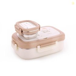 GANESH Ultima Pro Stainless Steel Insulated Lunch Box Container with A