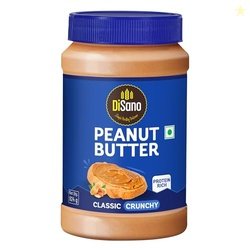 DiSano Peanut Butter, Crunchy, Classic, 25% Protein with Vitamins & Mi