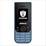 JIO JioBharat V3 4G Keypad Phone with Safety Shield Feature, JioTV, JioHotstar, JioSaavn, JioPay (UPI & SoundPay), LED Torch, Digital Camera, 1000mAh Battery | Blue | Locked Network