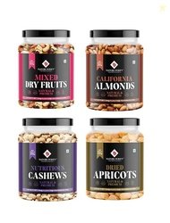 Nature Purify Dried Fruits Combo 1 kg (Almond, Cashew, Apricot, Mixed