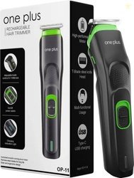 One Plus OP 11 Cordless Professional Hair Trimmer Titanium coated blad