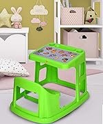 Prima Junior and Senior Kids Study Table | Play | Desk | Plastic Chair with Cup Holder from 2-5 Years Age Kids