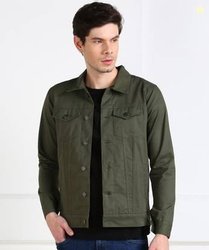 MONTREZ Men Washed Casual Jacket