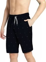 WILD CAMO Printed Men Black Regular Shorts
