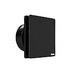 HEWA Casa 6 inch 150mm (round) High Speed Copper Exhaust fan for Bathroom Kitchen Office with Bird Guard (Black)