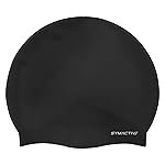Symactive Classic Silicone Swimming Cap | Water-Resistant | Easy Fit | Protective |for Adult Men and Women | Breathable & Lightweight