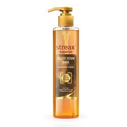 Streax Serum Shine Shampoo, 240ml |for Frizzy and Dry Hair |for Women