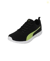 Puma Mens Dwane Black-Nrgy Yellow Walking Shoe - 8 UK (19326109)