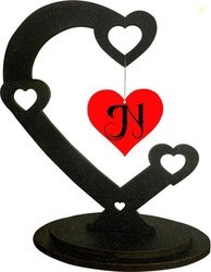 CHANUN N Letter Showpiece Valentine's day giftset Decor...