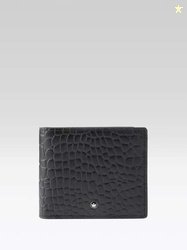 Louis Philippe Animal Leather Two Fold Wallet