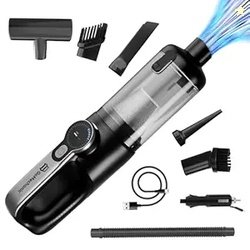 GoMechanic 2-in-1 Cordless + Corded Vacuum Cleaner Machine for Car & H