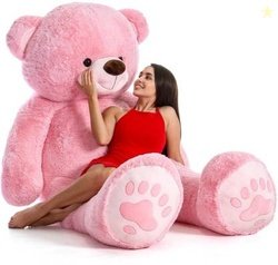 Tedstree 4 Feet Teddy Bear/high quality/neck brow/cute and soft teddy