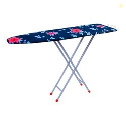 Benesta Premium T-Leg Wood Foldable Ironing Board (TribalBlue) | 2 Yea