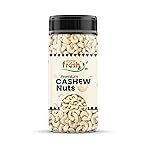 HighFresh Premium Cashew Nuts 250 GM Jar Pack | Dry Fruits and Nuts Cashews | 100% Unpolished | Crunchy & Fresh | Rich In Protein, Magnesium & Phosphorus