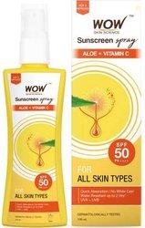 WOW SKIN SCIENCE Sunscreen - SPF 50 UV Water Transparent Sunscreen Spr