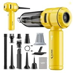 SEZNIK Vacuum Cleaner for Car Use | Home Use | 4 in 1 Cordless Car Vac