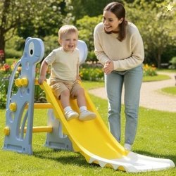 Lifelong Cuppy Slide for Kids 2+ Years|Durable Baby Casual Slide for I