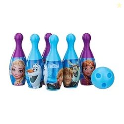 Amazon Brand- Jam and Honey Frozen Bowling Set for Kids|Indoor and Out