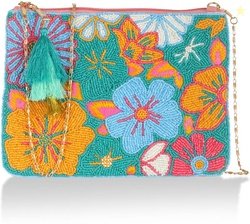 Priyaasi Multicolor Women Sling Bag Phool-hari Green Multicolor Zipper