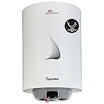 RR Signature Supremo 10L Star Rated Storage Water Heater for Home | Glass Line Tank Geyser | 8 Bar, Suitable for High Rise |Thermal Cutout |Safety Valve 2 Yr Warranty on Product & 6 Yr on Tank by RR