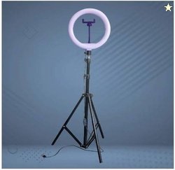 Delight 10  LED Round Ring Light & 7ft Tripod Stand For video Stream &