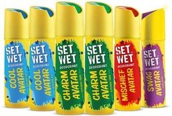 SET WET Cool, Charm, Swag & Mischief Avatar Deodorant & Body Spray Per
