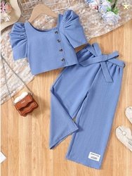 MASKAR CHOICES Baby Girls Festive & Party Ethnic Jacket, Blouse and Pa