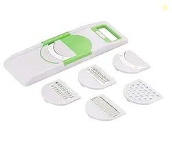 Multifunctional 6 in 1 Vegetable Stainless Steel Slicer and Chopper Se