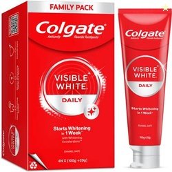 Colgate Visible White Tooth paste Teeth Whitening Starts in 1 week, Co