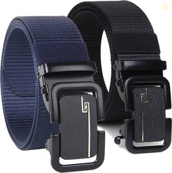 Nexbelt Men Casual Black, Blue Nylon, Artificial Leather Belt