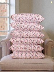 STOMIA Microfibre Sleeping Pillow Pack of 6 Abstract STOMIA(Multicolor