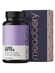 Meadbery Lung Detox 100% Ayurvedic Lungs Detox For Smokers With Vitami