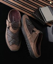 Rowlans Men Casual Sandal(Brown , 10)