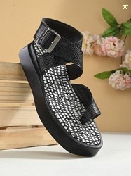 El Paso Open Toe Flatform Heels