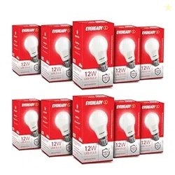Eveready 12W LED Bulb, Cool White Day Light (6500K), B22 Base, Energy-