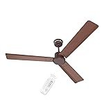 Bajaj Classico Sleek Wood 1200MM (48″) BLDC Ceiling Fans For Home | BEE 5 Star Rated Energy Efficient Ceiling Fan | Sleek Compact Design | Wooden Finish | RF Remote | 2-Yr Warranty ãWalnut Woodã