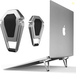 EDNITA Mini Laptop Stand for Desk | Portable Metal PC Desk Stand, Alum