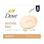 Dove Serum Bar | with Sandalwood Oil | Sandal Glow | 375g (125g x 3)