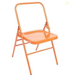 Grandwill Yoga Chair Without Cushion Seat Carbon Steel Backless Foldin