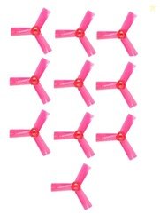 INVENTO 10 Pcs 3 Blade 5 inch (125mm) Fan Propeller Prop fit for 2mm S