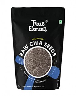 True Elements Chia Seeds 250g - Healthy Raw Seeds | Clean Chia Seeds f