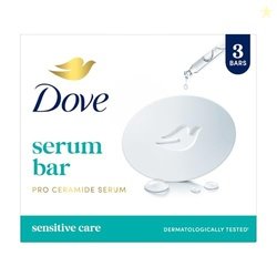 Dove Serum Bar | with Pro-Ceramide Serum | Sensitive Care | 375g (125g