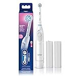 Oral B Pro Expert AA Battery Electric Toothbrush for Adults, 2 Min Timer with Quadpacer, Long Battery Life, IPX7 Water Resistant, 2 Year Warranty by Oral-B, Dentist inspired Round Brush Head