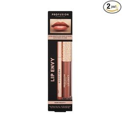 Profusion Cosmetics Lip Envy Bare Beauty Nourishing Lip Oil Tint, Ligh