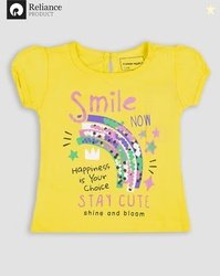 FASHION WORLD Printed Round-Neck T-Shirt