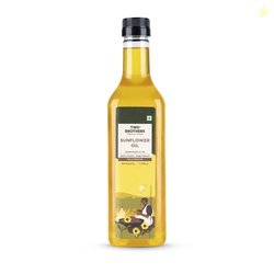 Two Brothers Organic Farms Sunflower Oil I Cold-Pressed (1L) | Rich in