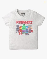 INF FRENDZ Avengers Print Round-Neck T-Shirt