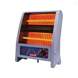 Usha 2 Rod Quartz Heater | 800Watt with Low Power Consumption | Cool T