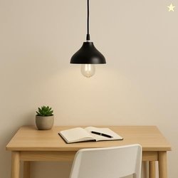 BENE Indiana Pendant Lamp, Mild Steel Indoor Modern Hanging Lamp, E-27